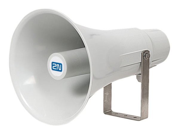 2N SIP Speaker Horn - IP Lautsprecher - für PA-System - PoE - weiß, RAL 7035