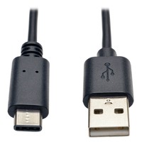 Eaton U038-006 - 1,83 m - USB A - USB C - 2.0 - Männlich/Männlich - Schwarz