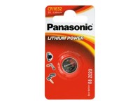 Panasonic CR-1632EL/1B - Batterie CR1632 - Li - 140 mAh