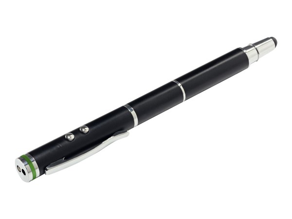 Esselte Leitz Complete 4 in 1 - Laserpointer Kugelschreiber / LED-Blinklicht / Stylus 64140095