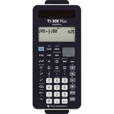 Texas Instruments Schulrechner Plus MathPrint TI-30 X 30XPLMP sw