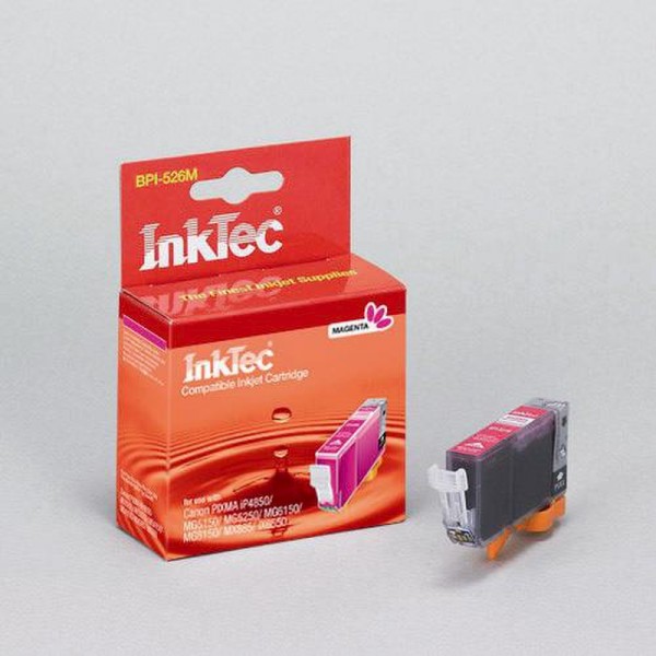 InkTec Tinte kompatibel zu Canon 4542B001 CLI-526M magenta 520 Seiten 9 ml 1 Stück