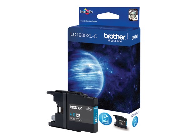 Brother LC1280XLC - Cyan - Original - Tintenpatrone - für Brother MFC-J5910DW, MFC-J6510DW, MFC-J6710DW, MFC-J6910DW