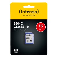 Intenso Class 10 - Flash-Speicherkarte - 16 GB - Class 10 - SDHC