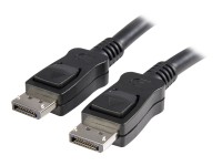 StarTech 3m DisplayPort 1.2 Kabel mit Verriegelung (Stecker/Stecker) - DP 4k Audio- / Videokabel Kabel - Schwarz - DisplayPort-Kabel - DisplayPort (M) zu DisplayPort (M) - 3 m - eingerastet - Schwarz - für P/N: DK31C3HDPDUE, DKM30CHDPD, DKM30CHDPDUE, KITBXAVHDPEU, KITBXAVHDPNA, KITBXAVHDPUK
