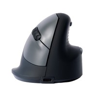 R-Go HE Break - Vertikale Maus - klein, AGR zertifiziert, für Handgröße ?165 mm - ergonomisch - Für Rechtshänder - optisch - 5 Tasten - kabellos - Bluetooth 5.0 - Schwarz