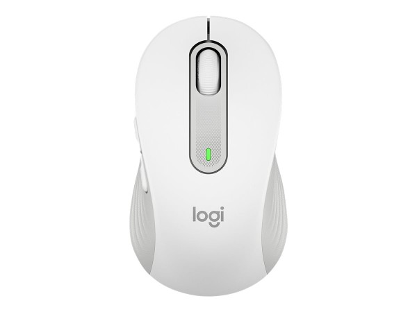 Logitech Signature M650 Large - Maus - Größe L - optisch - 5 Tasten - kabellos - Bluetooth, 2.4 GHz - Logitech Logi Bolt USB-Receiver - Graphite