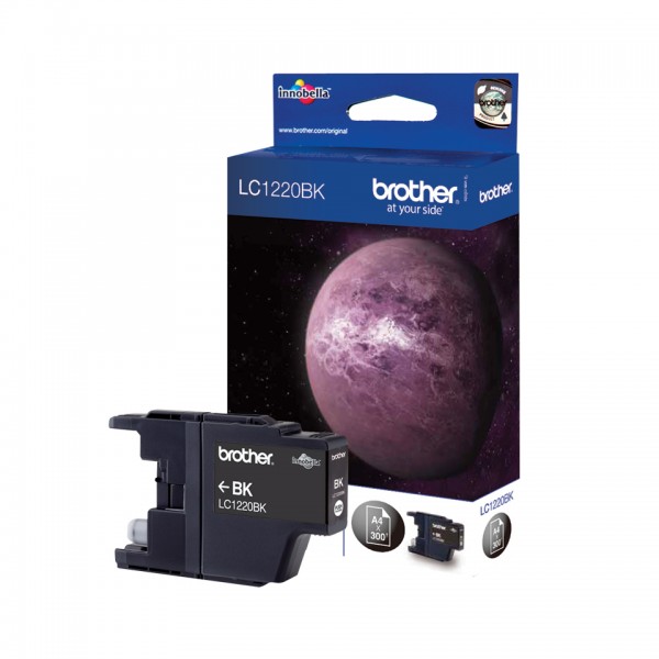 Brother LC1220BK - Schwarz - Original - Tintenpatrone - für Brother DCP-J525, DCP-J725, DCP-J925, MFC-J430, MFC-J625, MFC-J825; MyMio MFC-J825