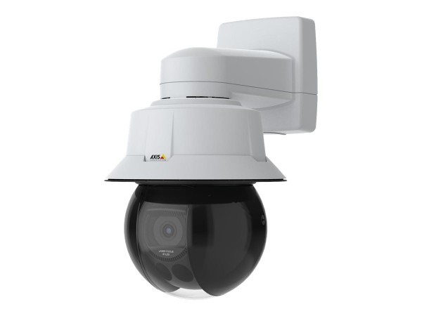 AXIS Q6318-LE 50 Hz - Netzwerk-Überwachungskamera - PTZ - Außenbereich - Vandalismussicher / Wetterbeständig - Farbe (Tag&Nacht) - 3840 x 2160 - 4K - Automatische Irisblende - motorbetrieben - GbE - MJPEG, H.265, H.264B, H.264H, H.264M - High PoE Class 6