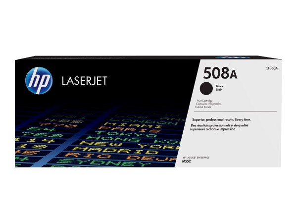 HP 508A - Schwarz - Original - LaserJet - Tonerpatrone (CF360A) - für LaserJet Enterprise MFP M577; LaserJet Enterprise Flow MFP M577