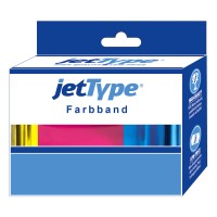 jetType Farbband kompatibel zu Tally Genicom Nylon 080294 schwarz 25 Mio Zeichen