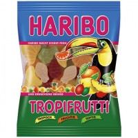 HARIBO Fruchtgummi TROPIFRUTTI 389140 100 g/Pack.