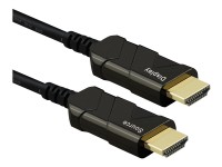Roline - Ultra High Speed - HDMI-Kabel mit Ethernet - HDMI männlich zu HDMI männlich - 15 m - abgeschirmt - Schwarz - unterstützt 8K 60 Hz (7680 x 4320)