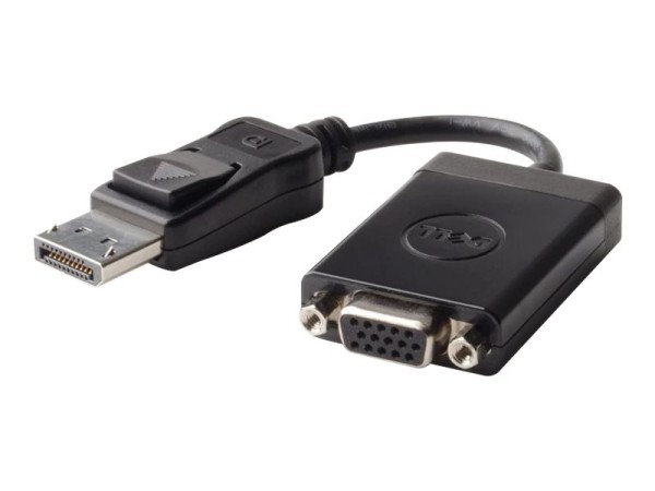 Dell Display Port to VGA Adapter - Videokonverter - DisplayPort - VGA - für Dell T1650; OptiPlex 30XX, 3240; Precision Mobile Workstation 7510, 7710
