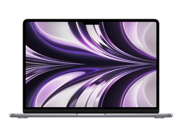 Apple MacBook Air - M2 - M2 8-core GPU - 8 GB RAM - 256 GB SSD - 34.46 cm (13.6") IPS 2560 x 1664 (WQXGA) - Wi-Fi 6 - Space-grau - kbd: Deutsch