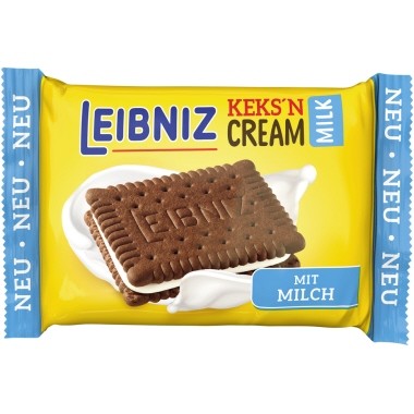 Leibniz Gebäck Keks'n Cream Milk 35990 100 St./Pack.