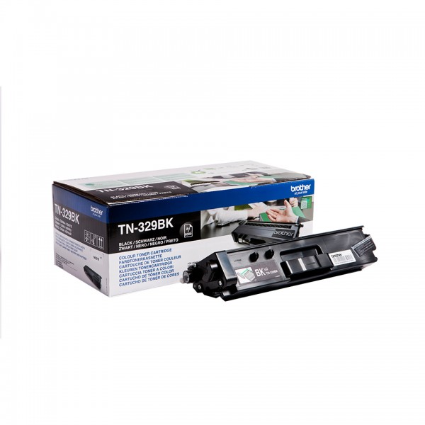 Brother TN329BK - Schwarz - Original - Tonerpatrone - für Brother DCP-L8450CDW, HL-L8350CDW, HL-L8350CDWT, MFC-L8850CDW