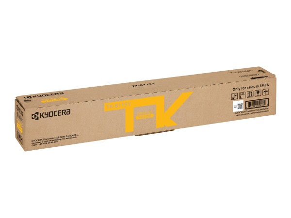 Kyocera TK 8115Y - Gelb - Original - Tonerpatrone - für ECOSYS M8124cidn, M8124cidn/KL3, M8130cidn, M8130cidn/KL2, M8130cidn/KL3