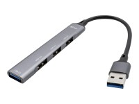 i-Tec USB 3.0 Metal HUB - Hub - 1 x SuperSpeed USB 3.0 + 3 x USB 2.0 - Desktop