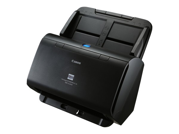 Canon imageFORMULA DR-C240 - Dokumentenscanner - CMOS / CIS - Duplex - Legal - 600 dpi x 600 dpi - bis zu 45 Seiten/Min. (einfarbig) / bis zu 30 Seiten/Min. (Farbe) - automatischer Dokumenteneinzug (60 Blätter) - bis zu 4000 Scanvorgänge/Tag - USB 2.0