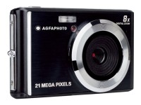 AgfaPhoto DC5200 - Digitalkamera - Kompaktkamera - 21.0 MPix - 720p - Schwarz