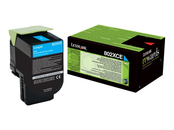 Lexmark - Cyan - Original - Tonerpatrone - für Lexmark CX510de, CX510de Statoil, CX510dhe, CX510dthe