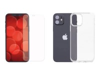 DISPLEX Real Glass - Schutzhülle für Mobiltelefon - mit Displayschutz - für Apple iPhone 7, 8, SE (2. Generation), SE (3rd generation)