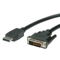 VALUE - Videokabel - DisplayPort (M) bis DVI-D (M) - 3 m - Schwarz