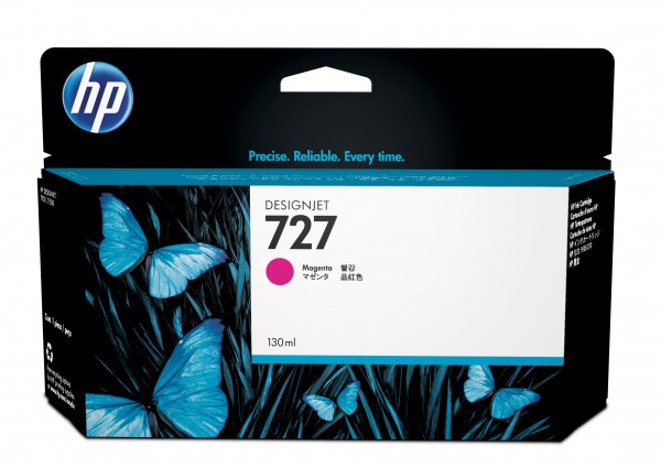 HP 727 - 130 ml - Magenta - Original - DesignJet - Tintenpatrone - für DesignJet T1500, T1530, T2500, T2530, T920, T930