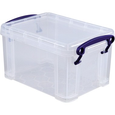 Really Useful Box Aufbewahrungsbox 1.6C 19x11x13,5cm 1,6l transparent