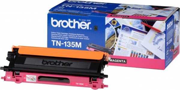 Brother TN135M - Magenta - Original - Tonerpatrone - für Brother DCP-9040, 9042, 9045, HL-4040, 4050, 4070, MFC-9420, 9440, 9450, 9840