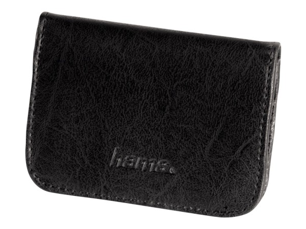 Hama Memory Card Case - Memory-Etui - Kapazität: 4 SD/MMC-Karten, 4 xD-Picture Cards, 4 CompactFlash-Karten, 4 SmartMedia-Karten - Schwarz