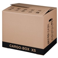 Smartboxpro Umzugskarton Cargo Box XS 222105010 455x345x380mm braun