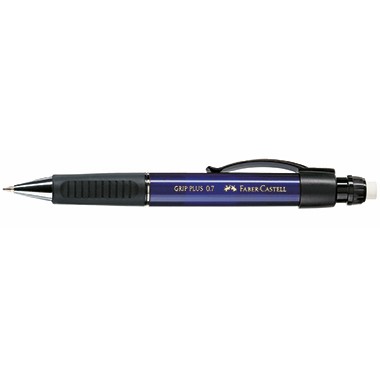 Faber-Castell Druckbleistift GRIP PLUS 130732 0,7mm metallic-blau