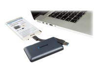 Freecom TABLET MINI - SSD - 256 GB - extern (tragbar) - USB 3.0 - Schwarz, Charcoal Grey
