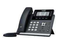 Yealink SIP-T43U - VoIP-Telefon mit Rufnummernanzeige - fünfwegig Anruffunktion - SIP, SIP v2, SRTP - 12 Leitungen - Classic Gray
