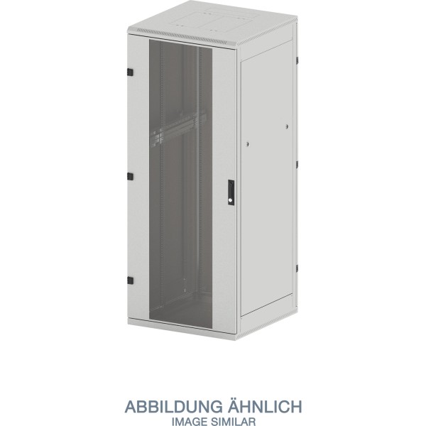 TRITON 19 -Serverschrank/Netzwerkschrank Rma von - 18 HE - BxT 600 x 800 mm - Rack