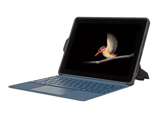 Targus - Flip-Hülle für Tablet - gehärtetes Polycarbonat, Thermoplastisches Polyurethan (TPU) - Grau - für Microsoft Surface Go, Go 2