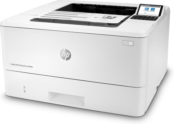 HP LaserJet Enterprise M406dn - Drucker - s/w - Duplex - Laser - A4/Legal - 1200 x 1200 dpi - bis zu 40 Seiten/Min. - Kapazität: 350 Blätter - USB 2.0, Gigabit LAN, USB 2.0-Host