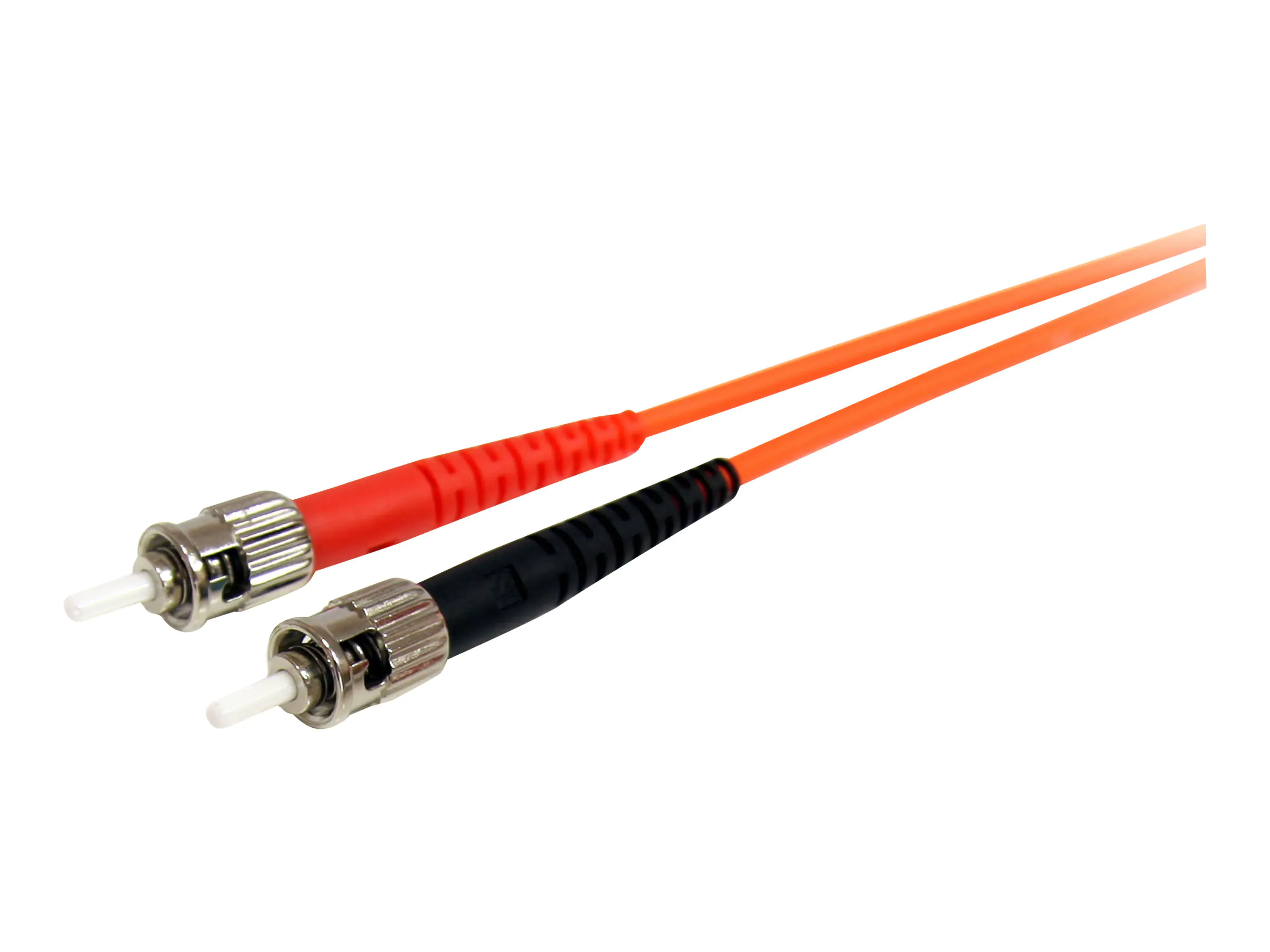 StarTech 3m Fiber Optic Cable - Multimode Duplex 62.5/125 - LSZH - OM1 - LC to ST Cat6 Patch Cable (FIBLCST3)