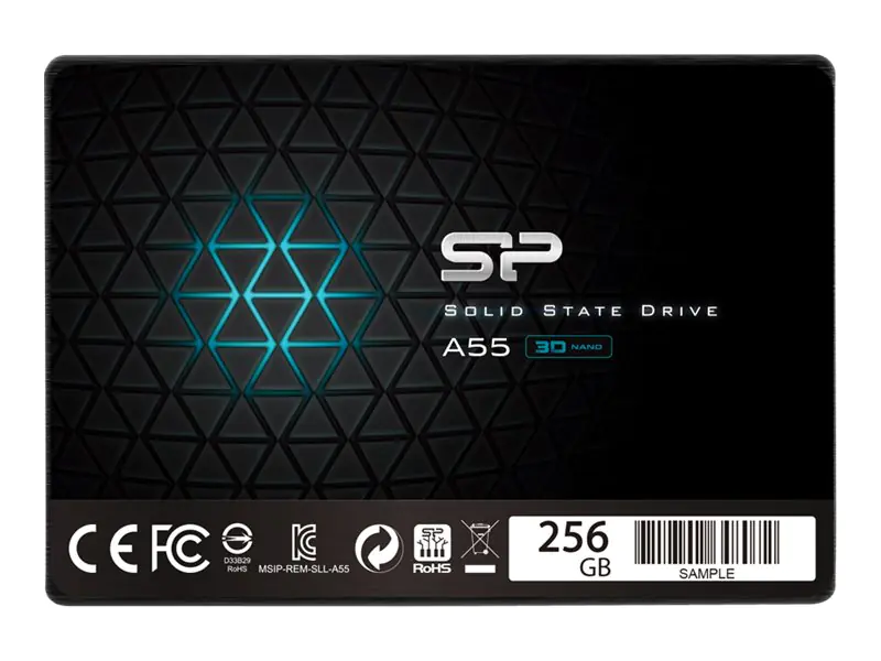 SILICON POWER A55 - 256 GB SSD - intern - 2.5" (6.4 cm) - SATA 6Gb/s