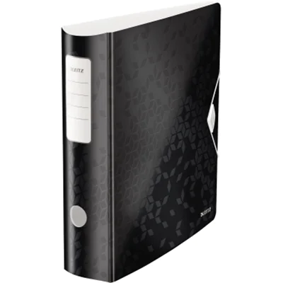 Leitz Ordner Active WOW 82mm DIN A4 Werkstoff: Polyfoam schwarz Leitz Ordner Active WOW 82mm DIN A4 Werkstoff: Polyfoam schwarz