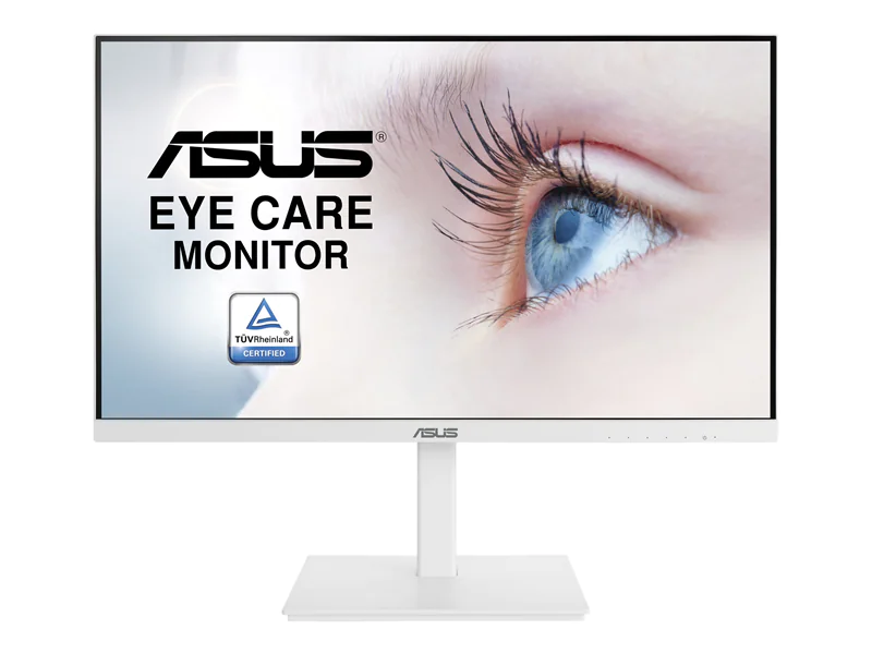 ASUS VA27DQSB-W - LED-Monitor - 68.6 cm (27") - 1920 x 1080 Full HD (1080p) @ 75 Hz - IPS - 250 cd/m² - 1000:1 - 5 ms - HDMI, VGA, DisplayPort - Lautsprecher - weiß