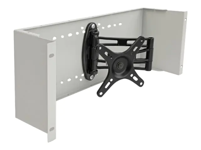 Delock - Montagekomponente (Gelenkarm) - für LCD-Display - Metall - Grau - am Wagen montierbar