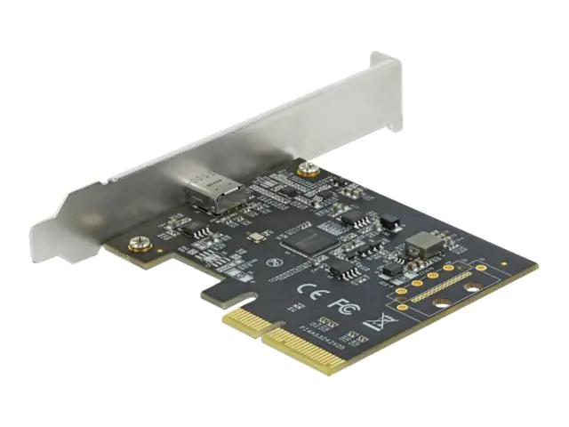Delock USB-Adapter - PCIe 3.0 x4 Low-Profile 89036