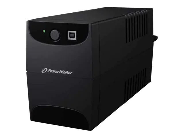 PowerWalker VI 850 IEC - USV - Wechselstrom 220/230/240 V - 480 Watt - 850 VA - 9 Ah - USB - Ausgangsanschlüsse: 4 - Schwarz