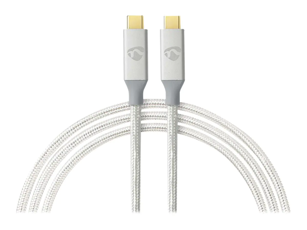 Nedis USB-Kabel - USB-C (M) zu USB-C (M)