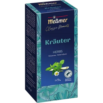 Meßmer Tee Classic Moments Kräuter 25 Btl./Pack. Meßmer Tee Classic Moments Kräuter 25 Btl./Pack.