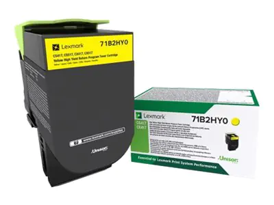 Lexmark X417 - Hohe Ergiebigkeit - Gelb - Original - Tonerpatrone LCCP, LRP - für Lexmark CS417dn, CS517de, CX417de