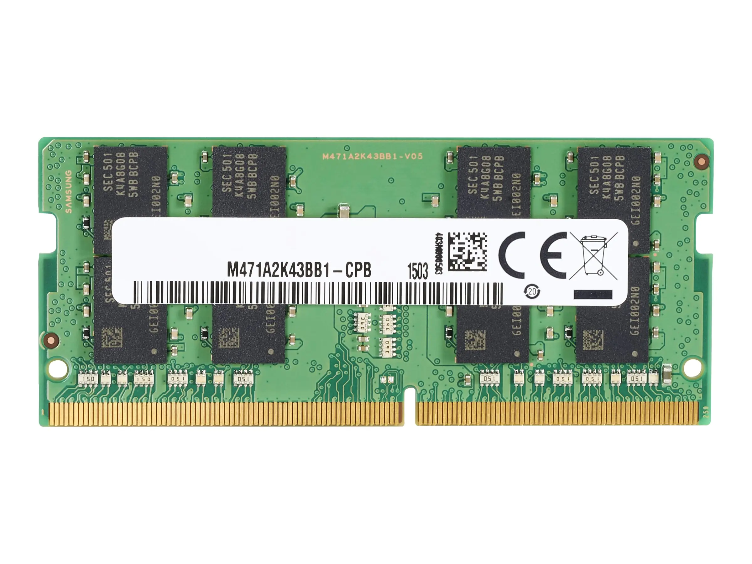 HP - DDR4 - Modul - 8 GB - SO DIMM 260-PIN - 3200 MHz / PC4-25600 - 1.2 V - ungepuffert - non-ECC - für Elite Slice G2 (SODIMM); EliteDesk 705 G5 (SODIMM); EliteOne 800 G5 , 800 G6, 800 G8; ProDesk 600 G5 (SODIMM), 600 G6 (SODIMM); ProOne 400 G6, 440 G6, HP - DDR4 - Modul - 8 GB - SO DIMM 260-PIN - 3200 MHz / PC4-25600 - 1.2 V - ungepuffert - non-ECC - für Elite Slice G2 (SODIMM); EliteDesk 705 G5 (SODIMM); EliteOne 800 G5 , 800 G6, 800 G8; ProDesk 600 G5 (SODIMM), 600 G6 (SODIMM); ProOne 400 G6, 440 G6,
